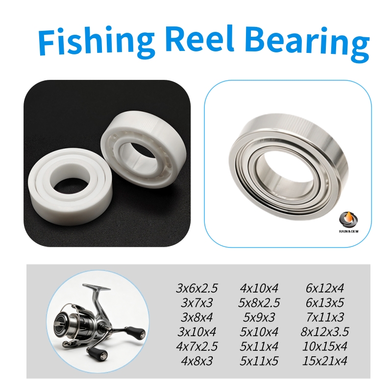 Baitcasting Reel - 1/5/10 Buah ABEC-7/9 Luya Reel Pancing