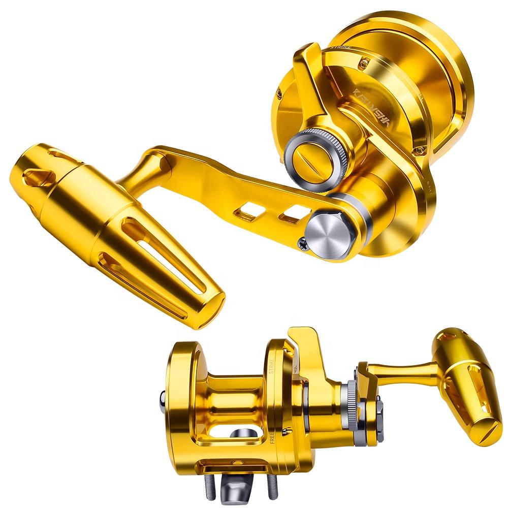 Reel Handle - Reel Trolling PRO BEROS 5.7:1 Kecepatan