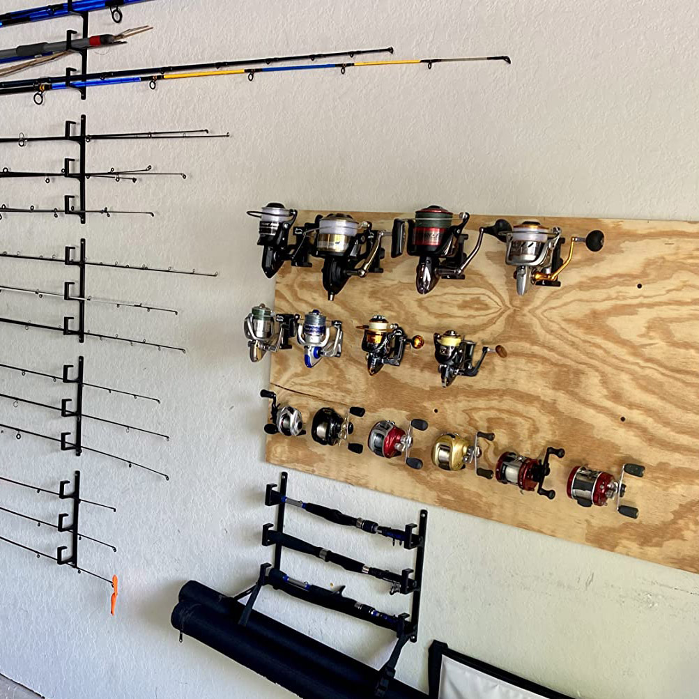 5 buah Rak Gantung Dinding unt - Fly Reel ulasan dan harga
