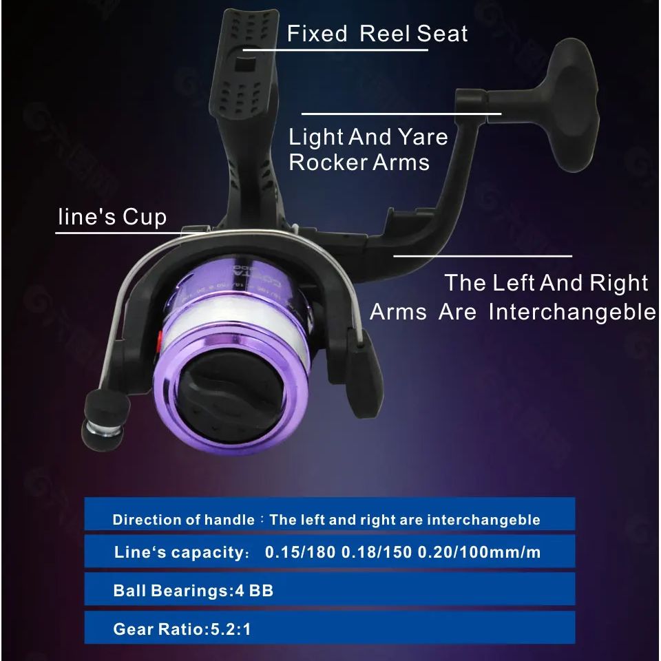 Ice joran pancing serat karbon - Ice Fishing Reel ulasan dan harga