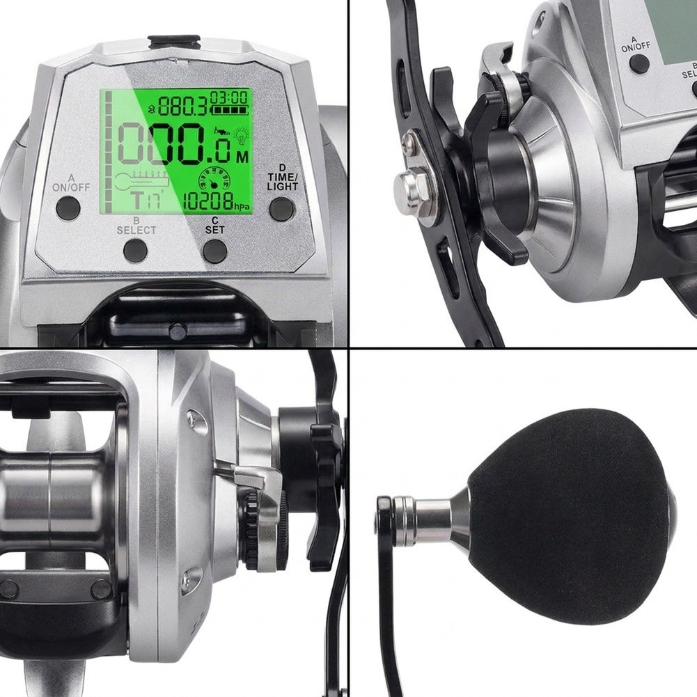 Roda Pancing Elektrik TX1200 R - Reel Handle ulasan dan harga