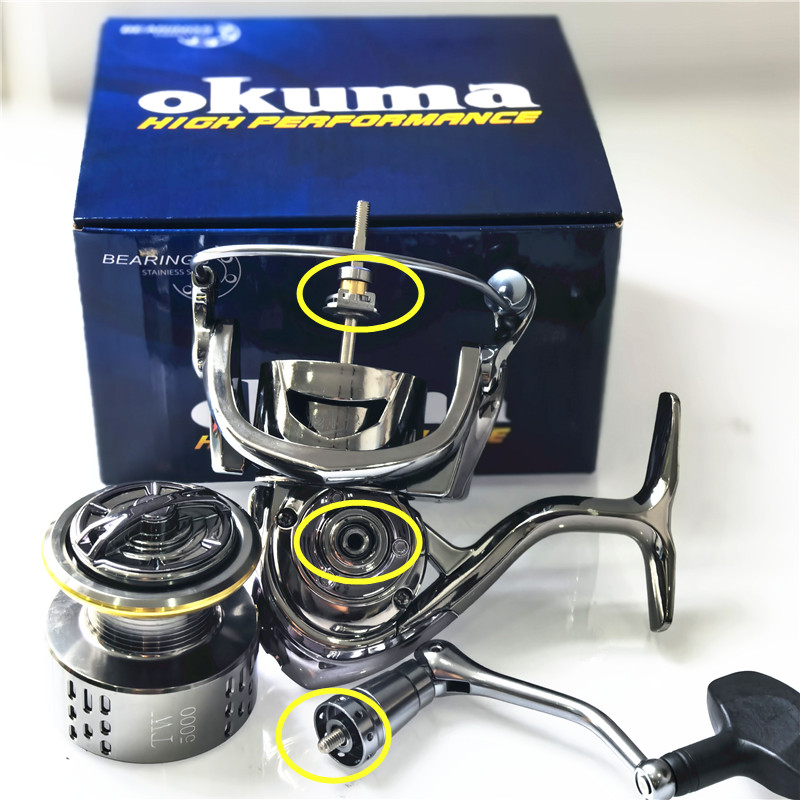 Okuma Reel Pancing Logam Anti  - Reel Drag Knob ulasan dan harga