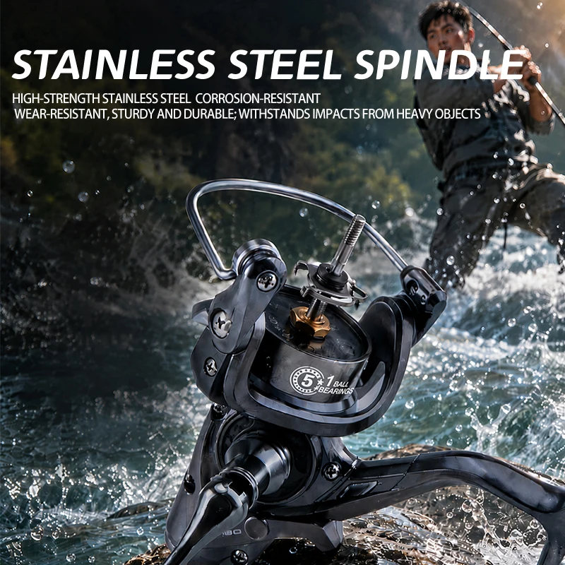 DEUKIO Mini Double Brake Desig - Ice Fishing Reel ulasan dan harga