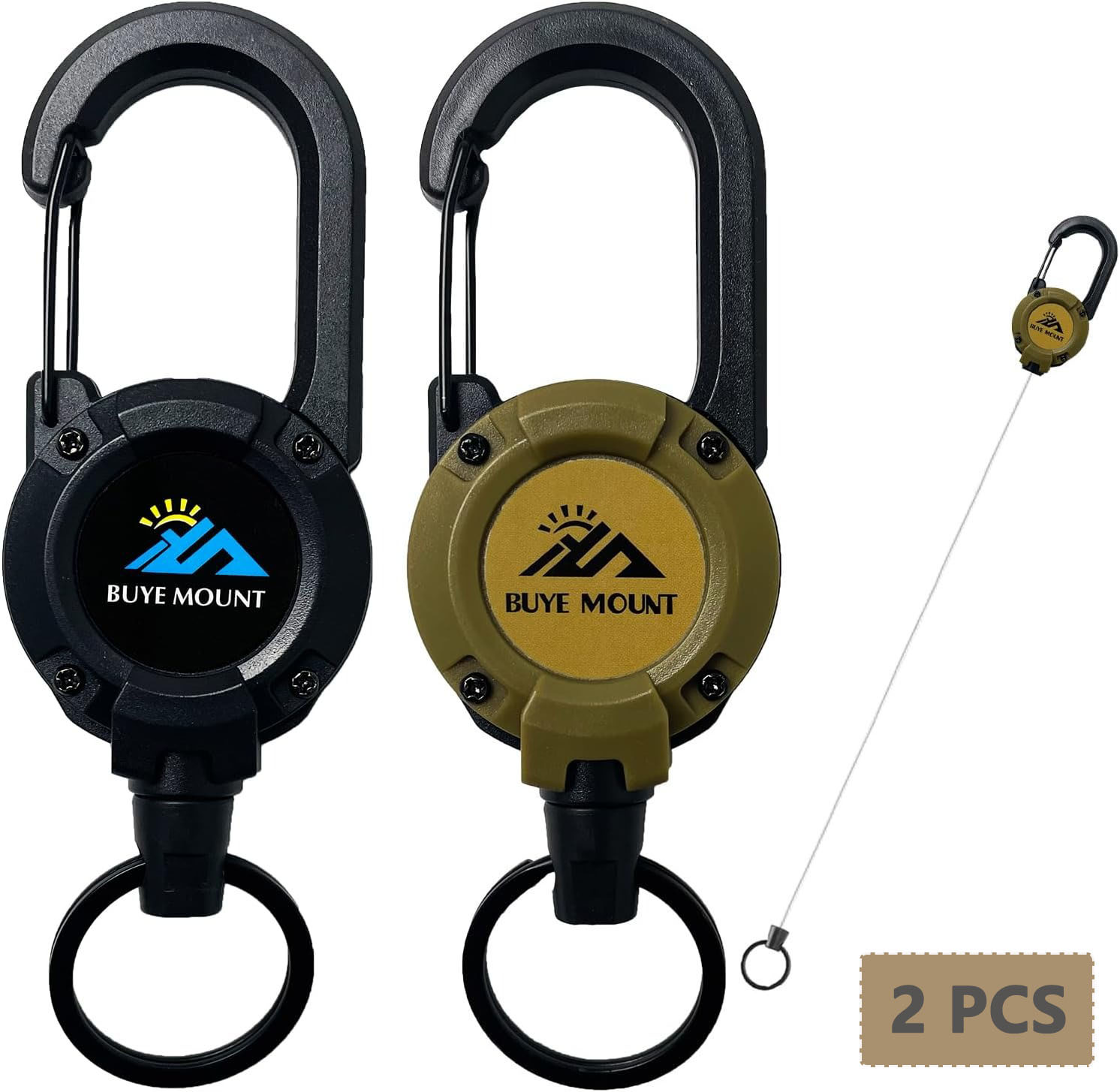 2-Pack Gantungan Kunci Retract - Conventional Reel ulasan dan harga